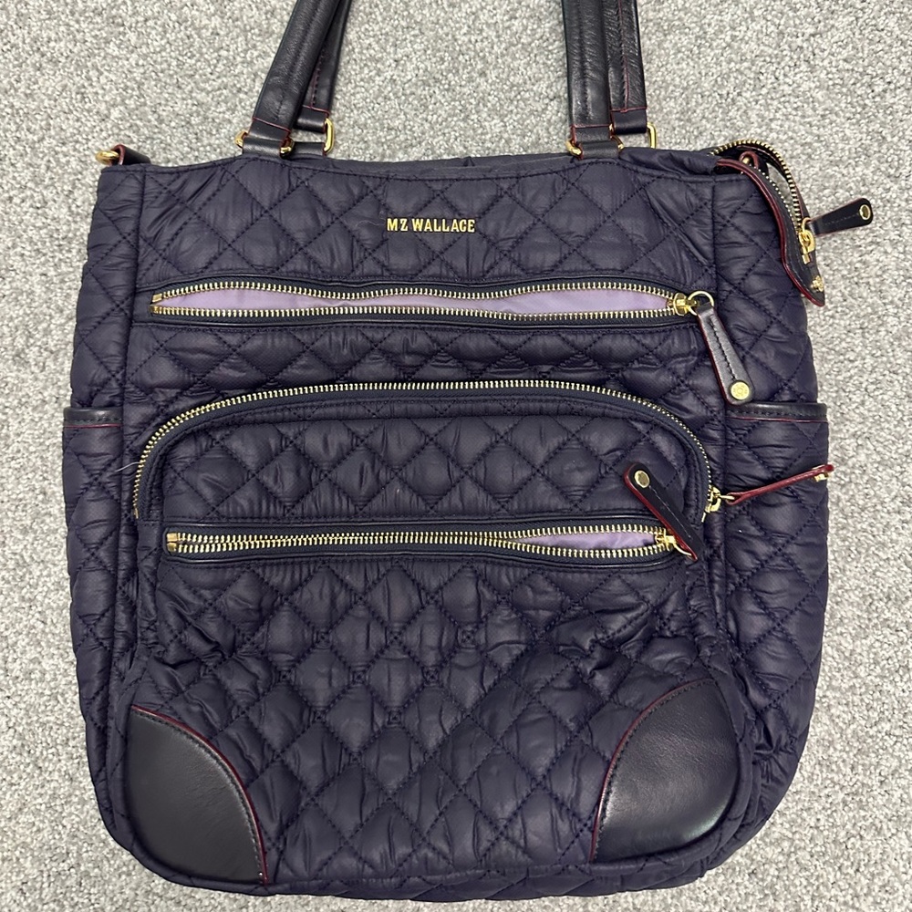 MZ Wallace Crosby Tote in Boysenberry